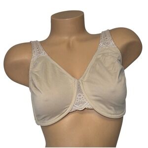 Wacoal Women Size 36DDD Soft Embrace Seamless Lace Bra 851211‎ Sand Underwire